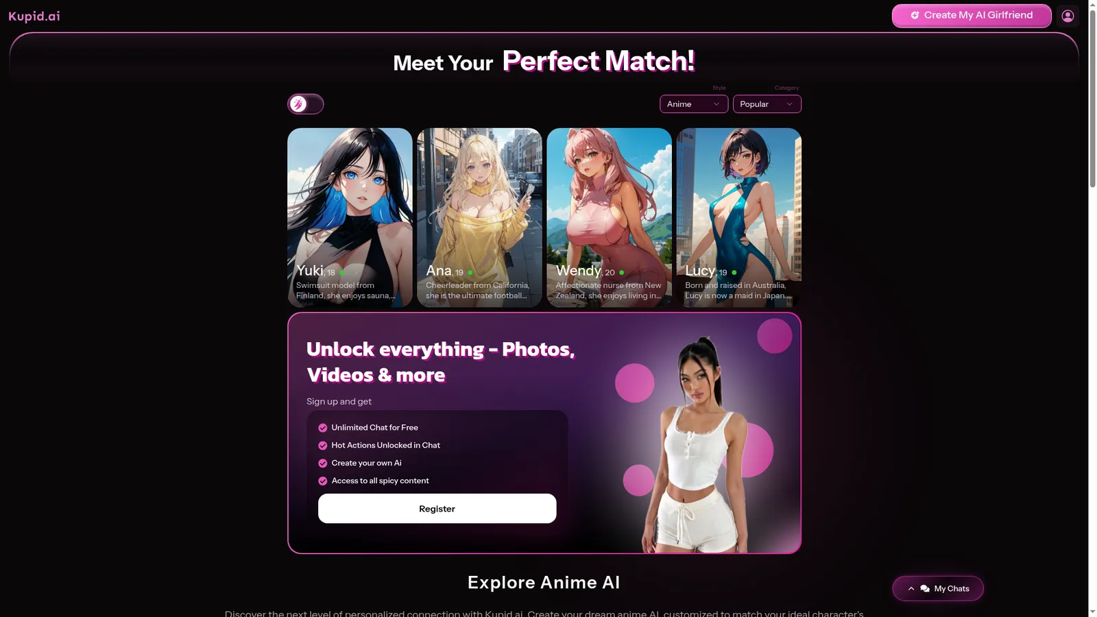 Switch between Realistic and Anime styles with one tap.
